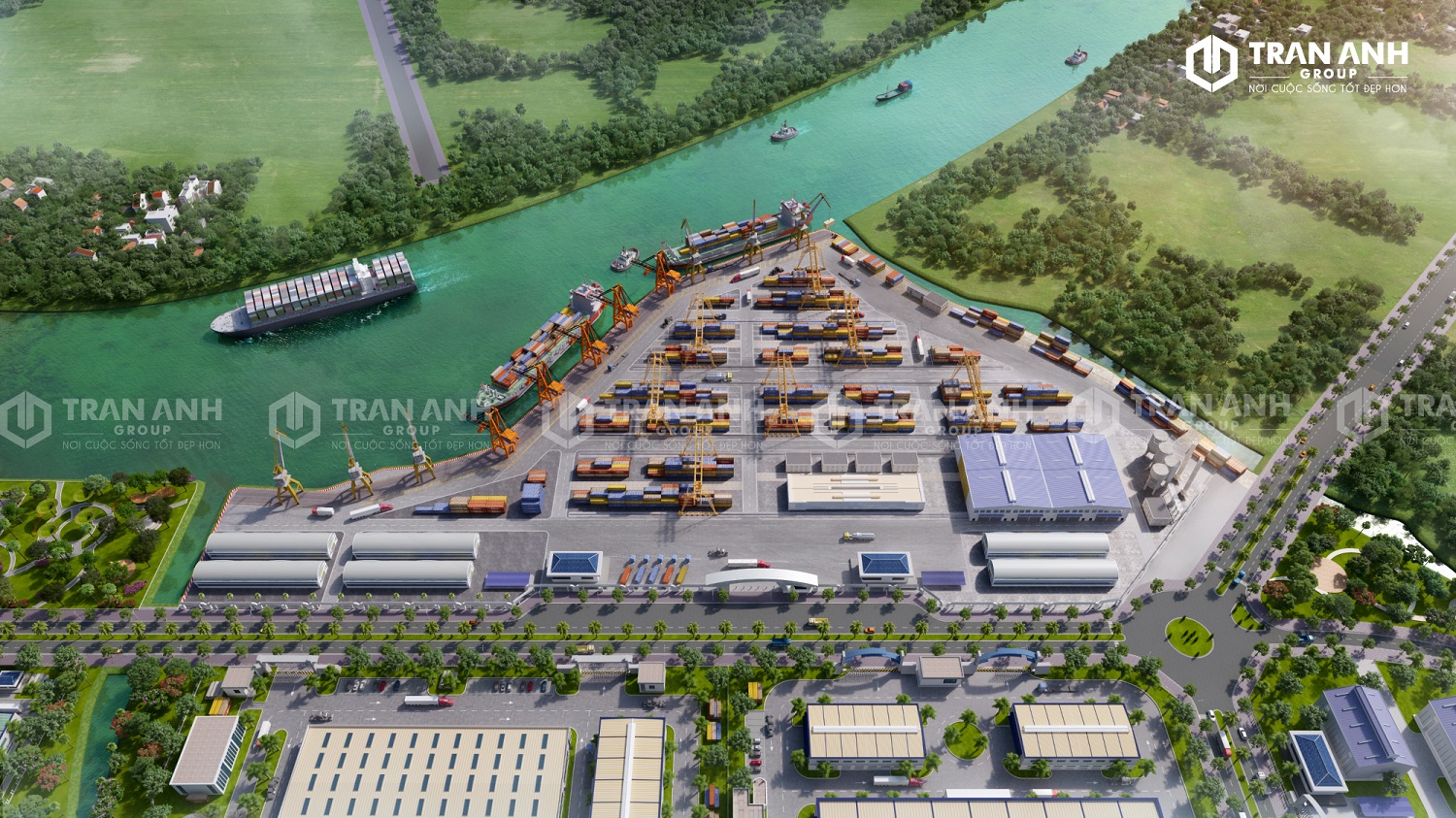 KHU CÔNG NGHIỆP TRẦN ANH TÂN PHÚ
