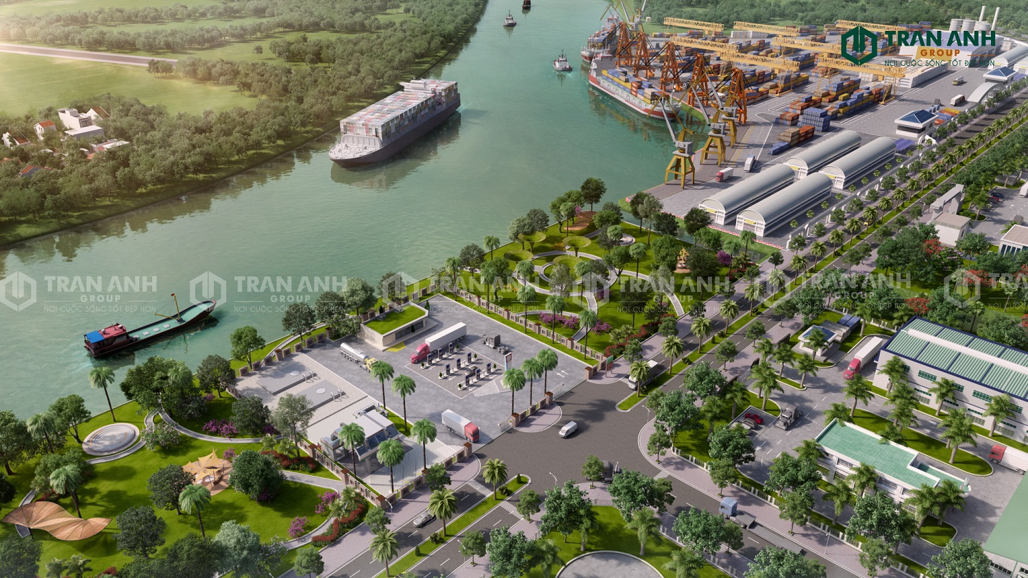 KHU CÔNG NGHIỆP TRẦN ANH TÂN PHÚ