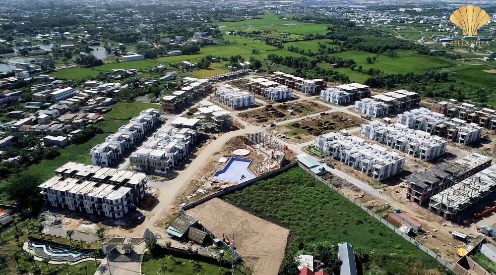 Tiến độ dự án Bella Villa cập nhật ngày 02-08-2018