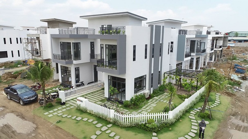 Tiến độ dự án Bella Villa cập nhật ngày 27-04-2018
