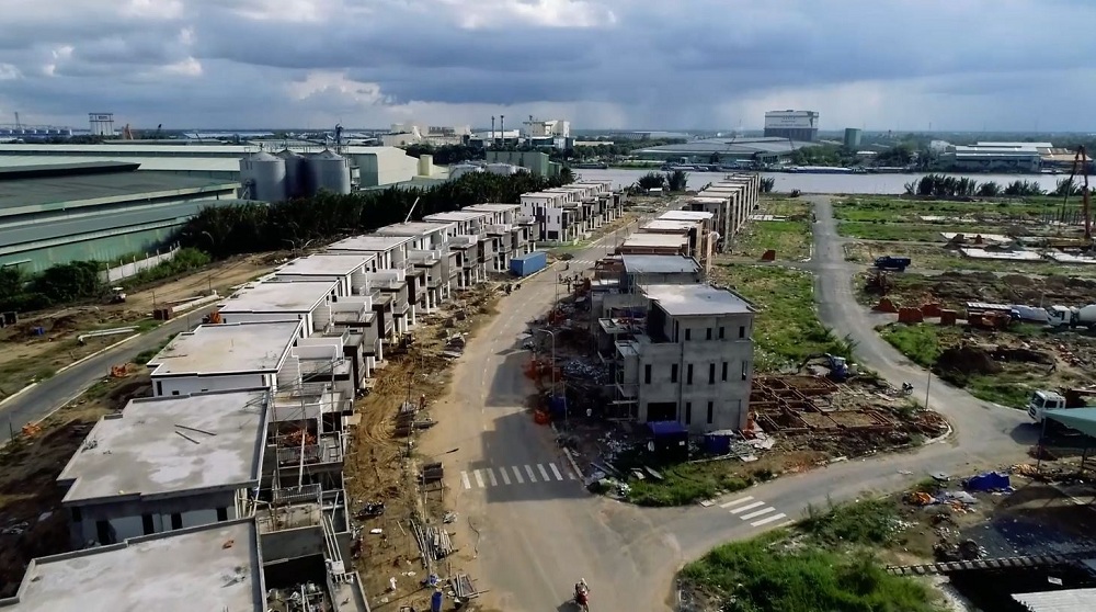 Hình ảnh thực tế dự án Trần Anh Riverside cập nhật ngày 24-09-2018